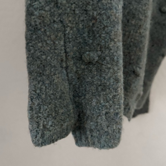 Lilith Light Blue Melange Knit Quirky Cozy 85% Merino Sweater - Picture 7 of 11